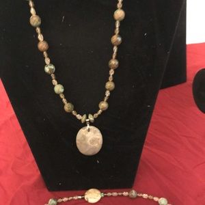 Beautiful necklace and bracelet